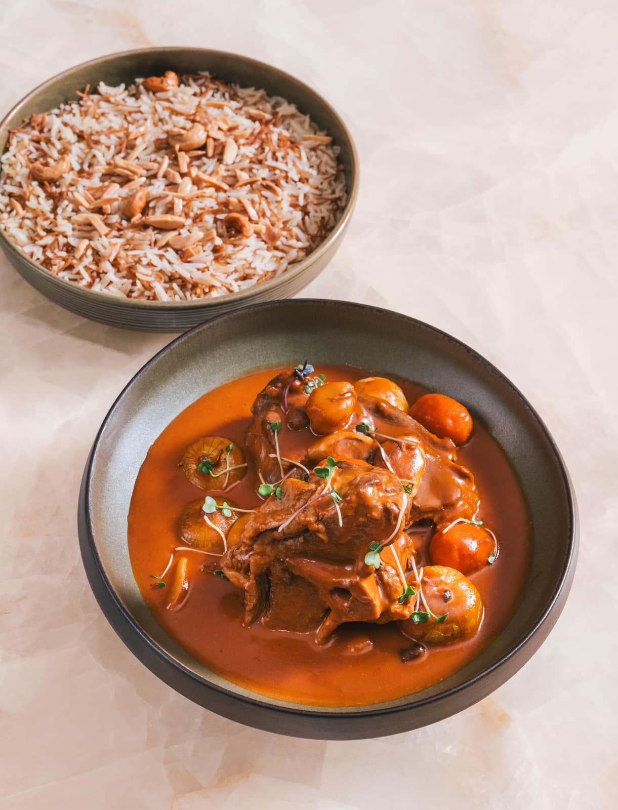 Braised Bone-In Meat in Red Sauce (for 2 people)
