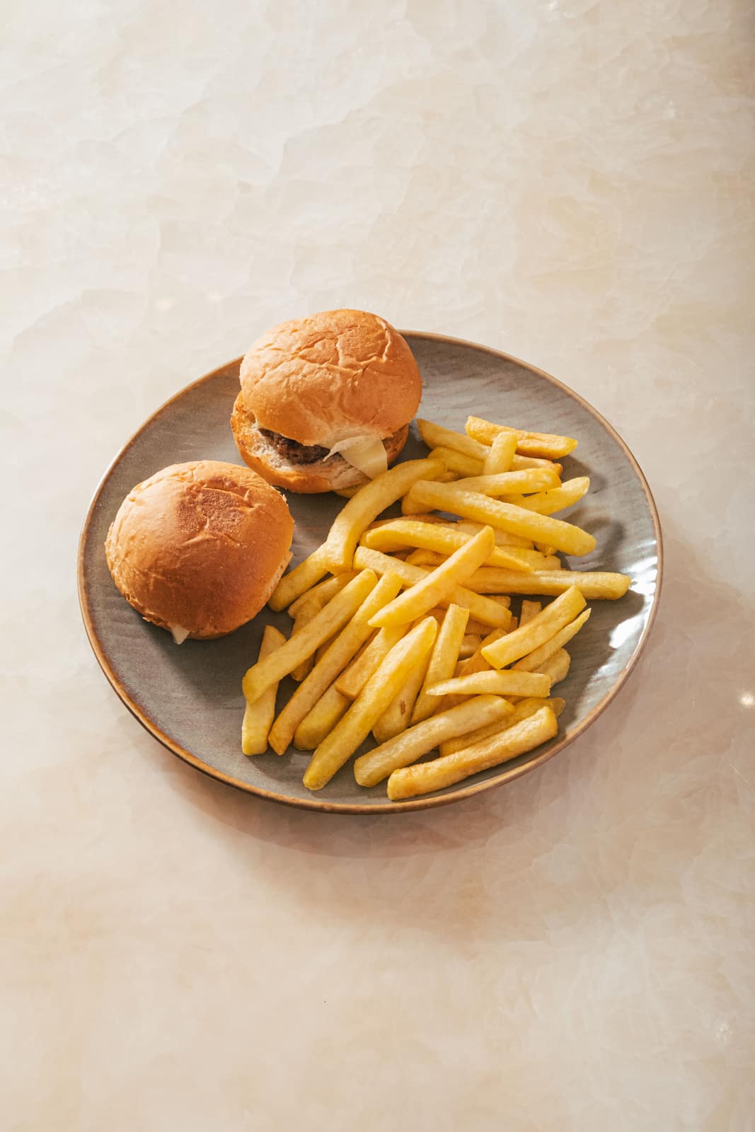 Mini beef burger