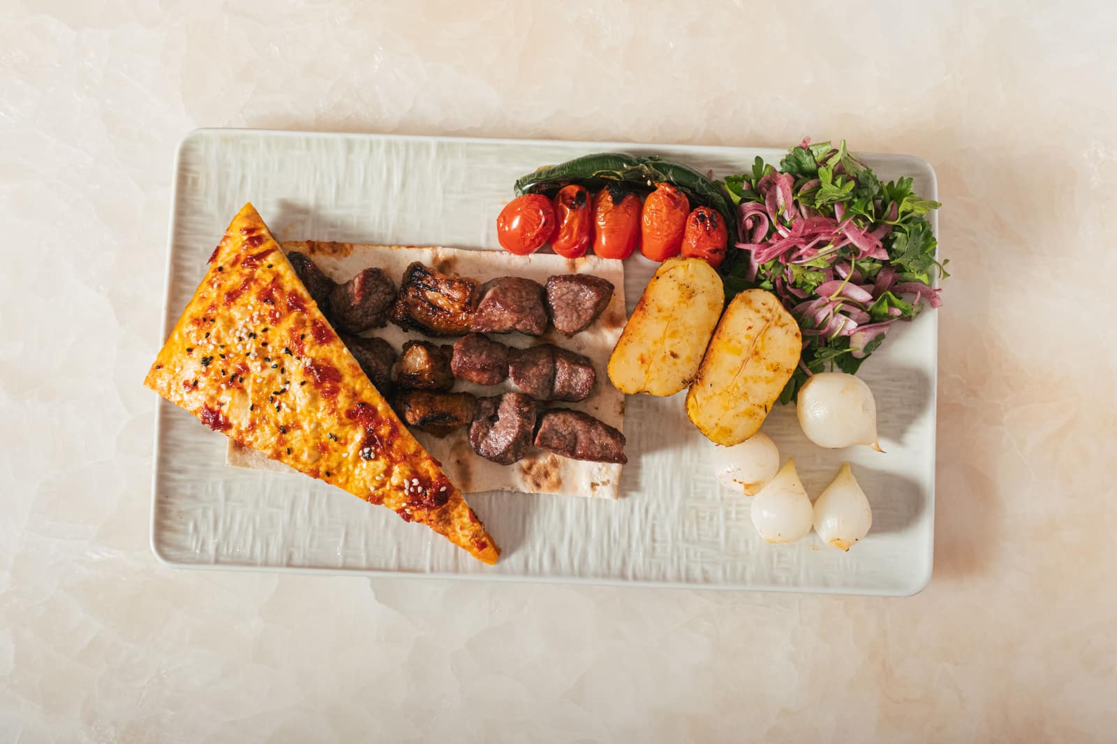 Meat slices