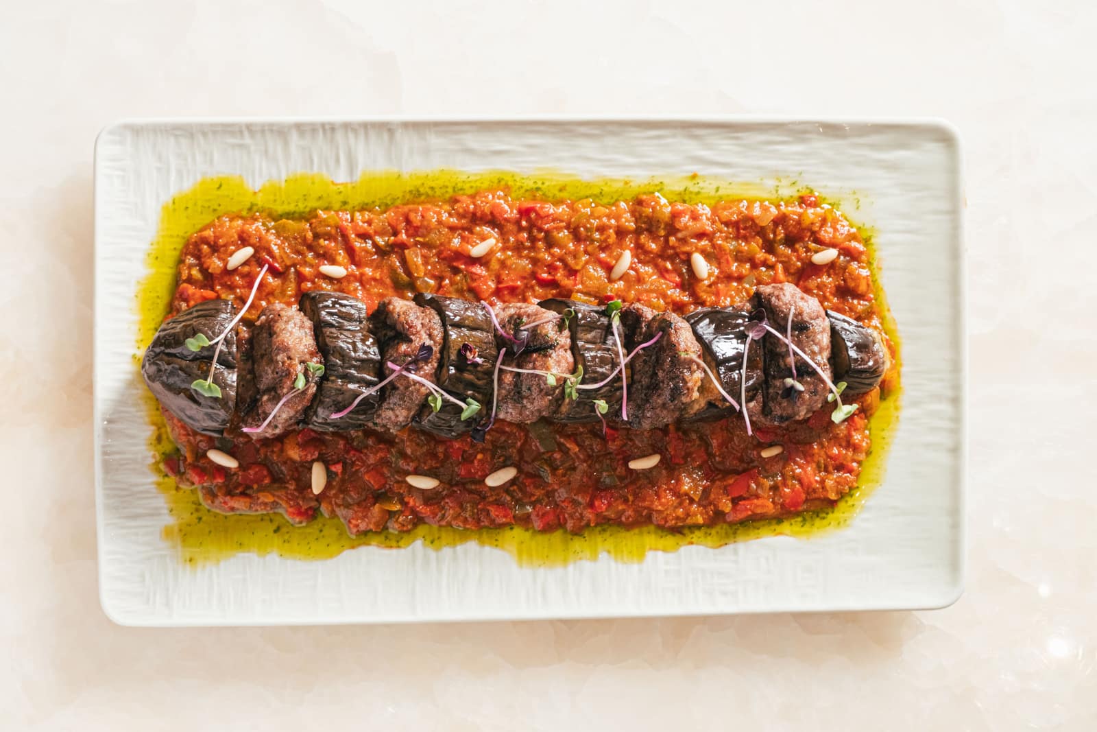 Eggplant kebab