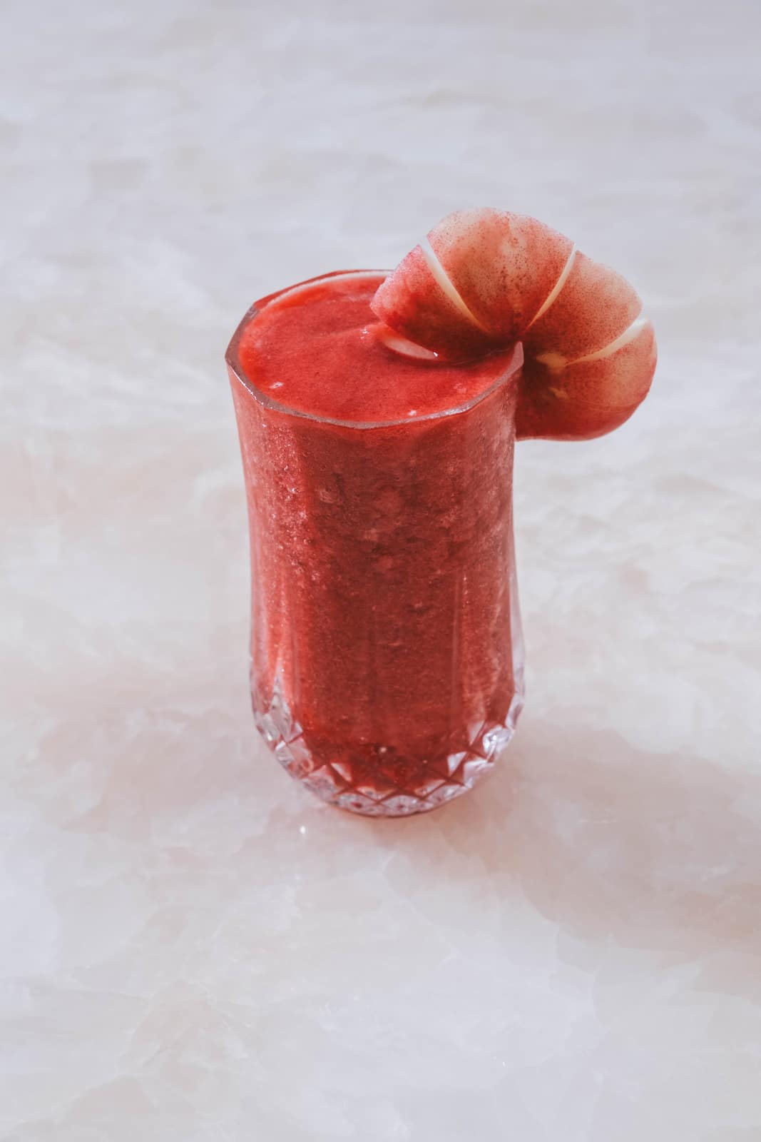 Peach slush