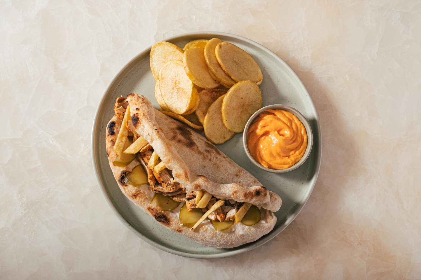 Charcoal grilled chicken sandwich
